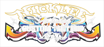 logo-nick lee air brushing custom paint shop
