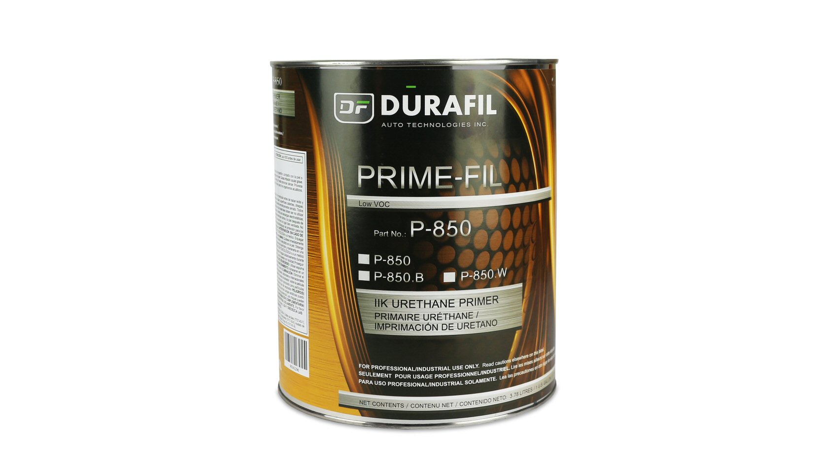 P-850 Prime-Fil 2k High Build Urethane Primer Rapid Drying – 1 Gallon